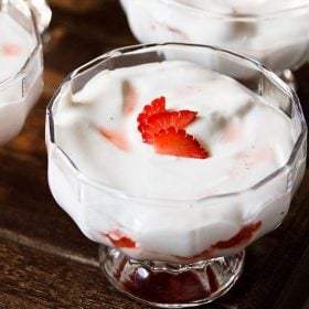 strawberry cream recipe