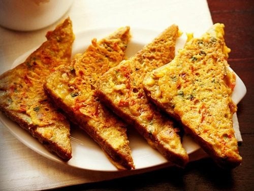 besan toast recipe