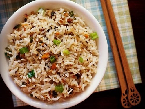 veg fried rice recipe