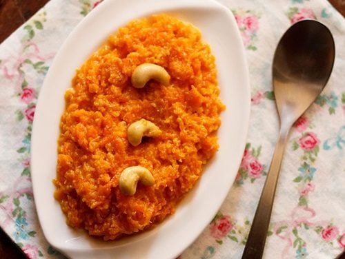 carrot halwa recipe