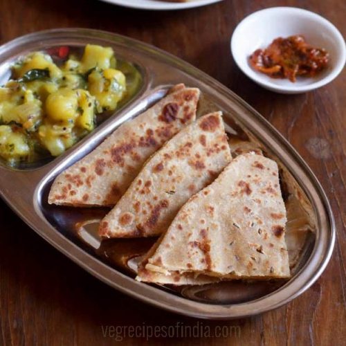 jeera paratha recipe, cumin paratha recipe