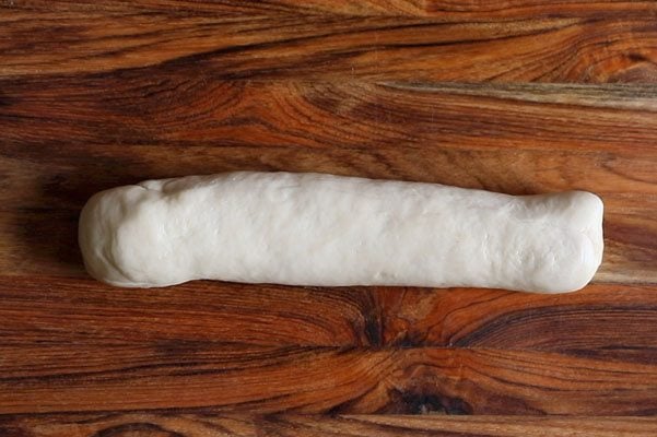 log of kachori dough.