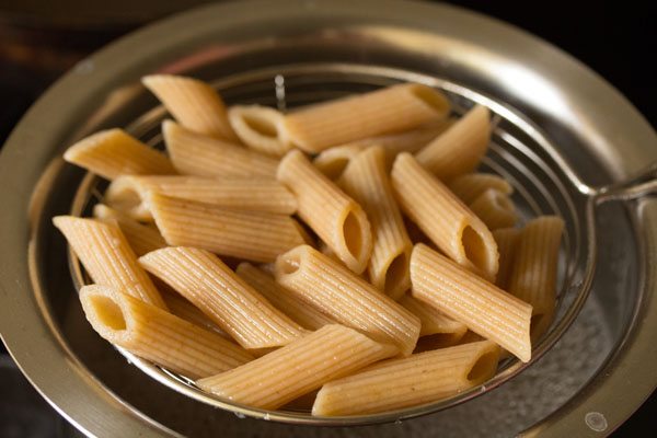 cooking pasta for masala pasta recipe