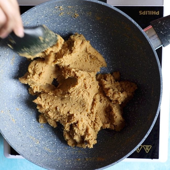 cooking stuffing mixture. 