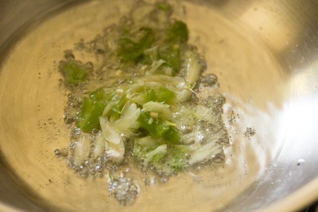 making suva moong dal sabzi recipe