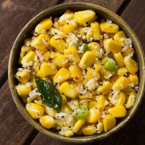 sweet corn sundal recipe, corn sundal recipe