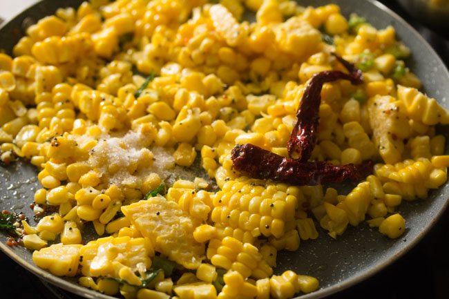 sweet corn sundal recipe