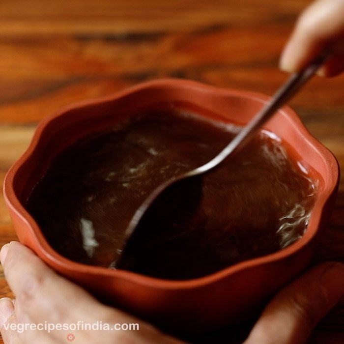 making Ugadi pachadi recipe