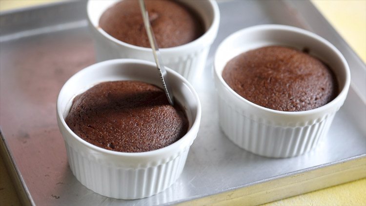 eggless choco lava cake recipe