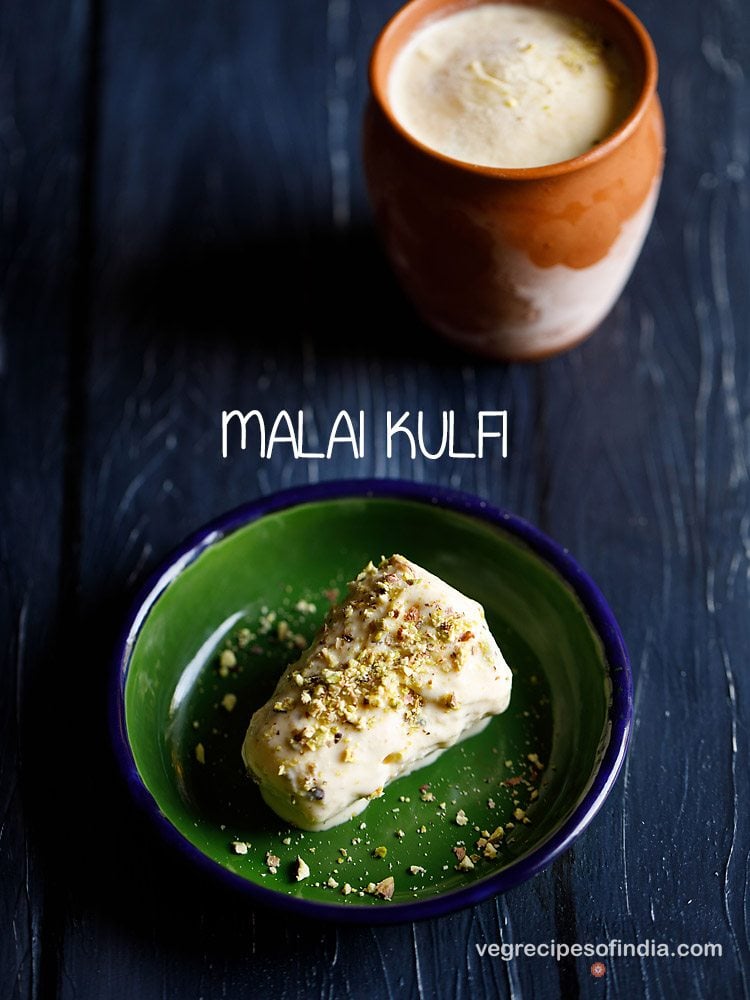 kesar pista malai kulfi recipe