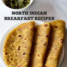 north indian breakfast recipes