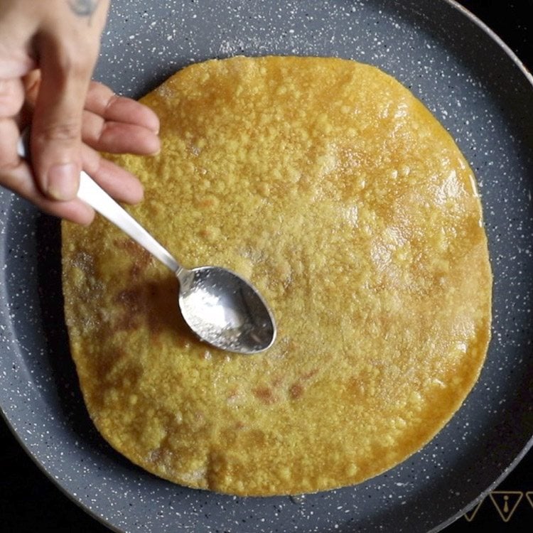 preparing puran poli recipe