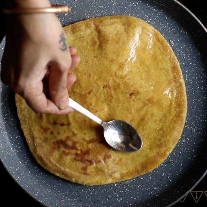 preparing puran poli recipe