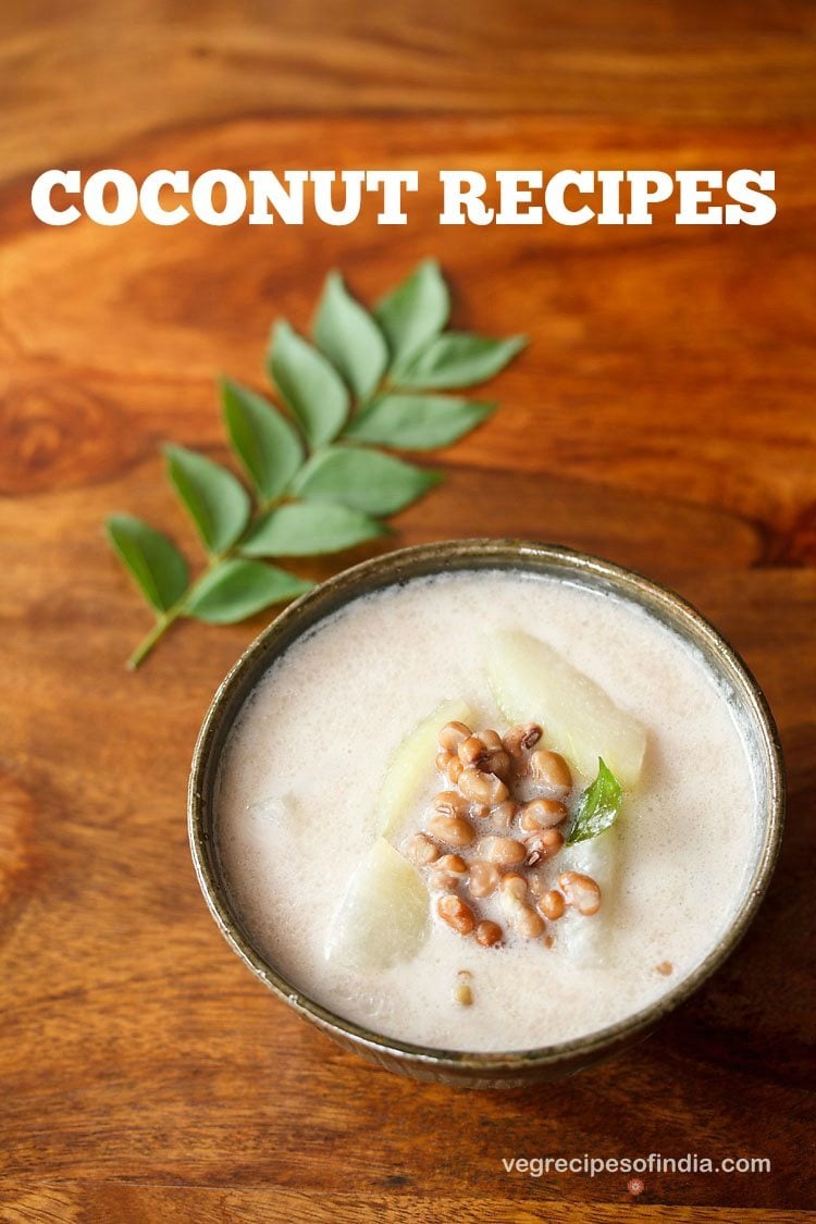 coconut recipes, coconut sweets recipes, coconut milk recipes indian