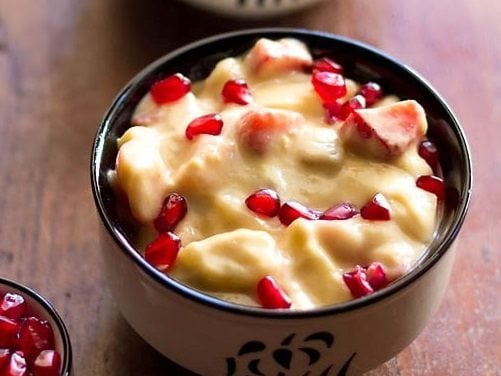 fruit custard recipe