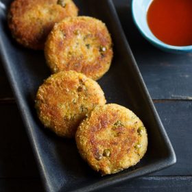 bread cutlet recipe, bread tikki recipe