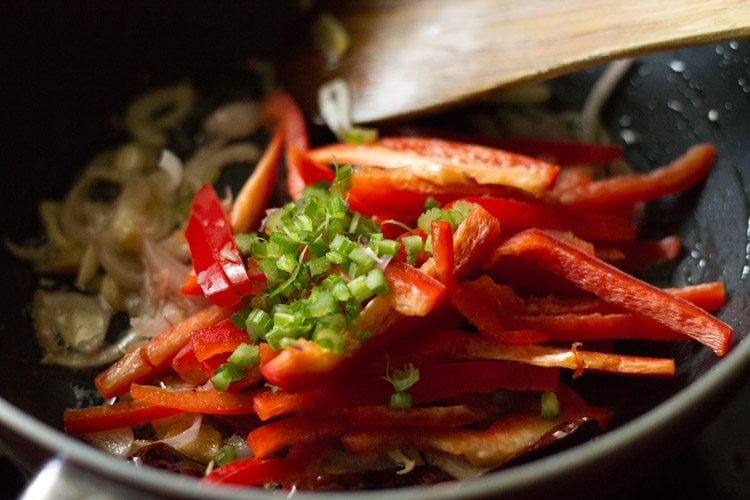 making kung pao vegetables recipe