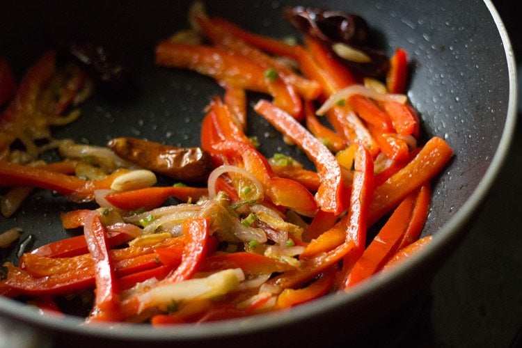 making kung pao vegetables recipe