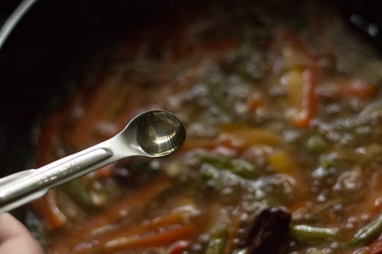 making kung pao veg recipe