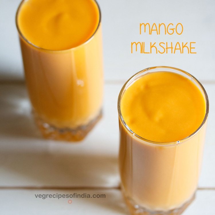 Mango Shake Fresh Mango Milkshake How to make mango shake