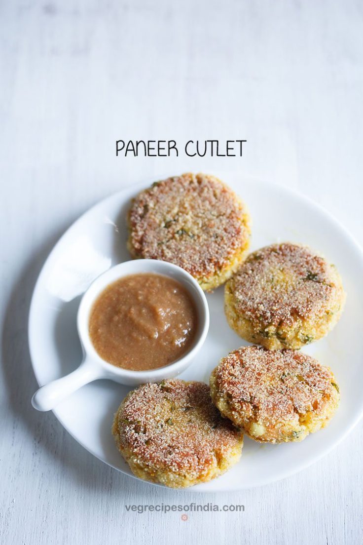 Paneer Cutlet » Dassana's Veg Recipes