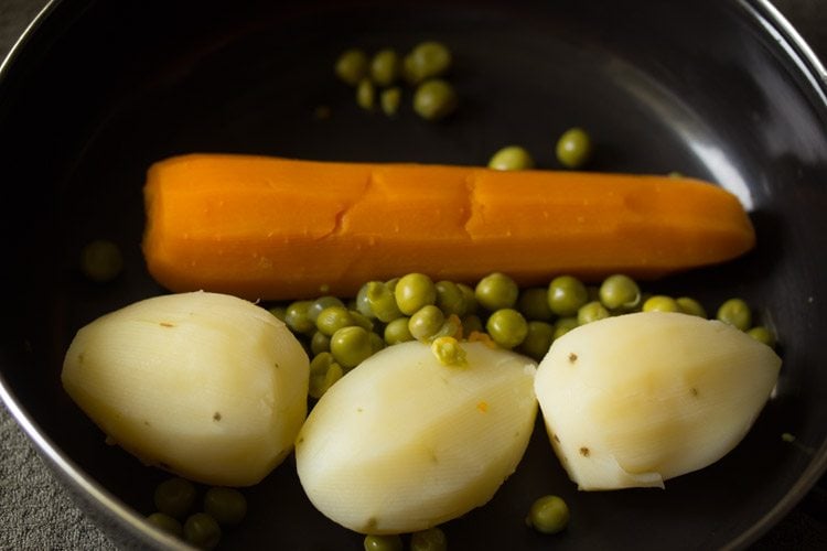 boiled veggies in a bowl