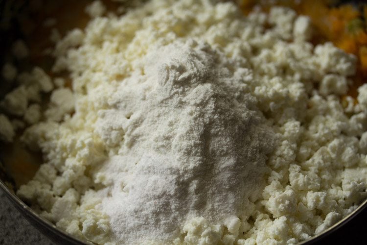 rice flour and salt added