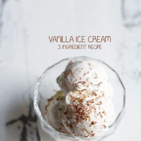 vanilla ice cream recipe