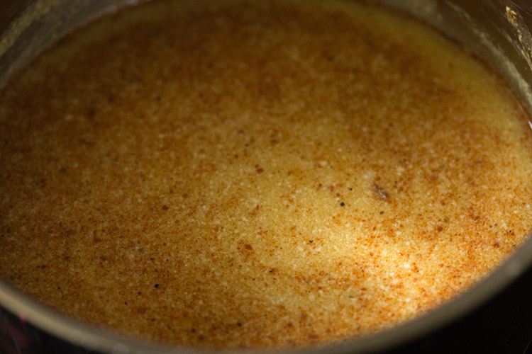 making buttermilk rasam recipe