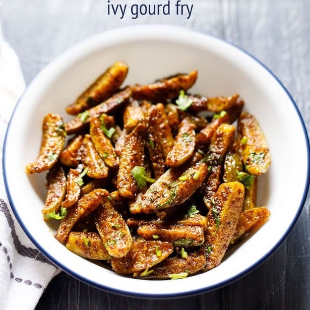 image of Kovakkai Fry recipe by Veg Recipes of India