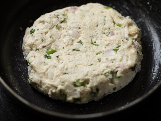 prepared vada mixture. 