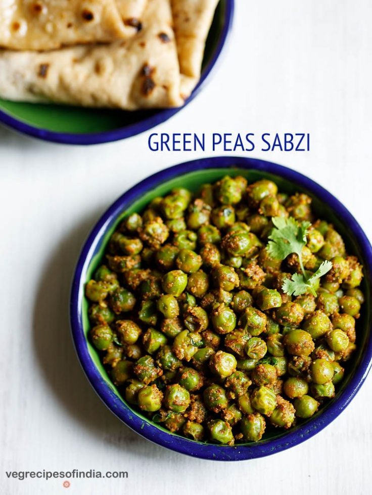 dry green peas recipe matar ki sabzi recipe green peas sabzi recipe