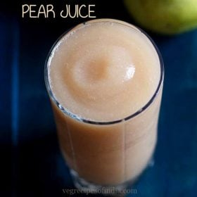 pear juice recipe