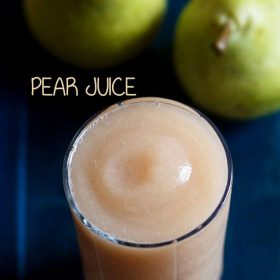 pear juice recipe