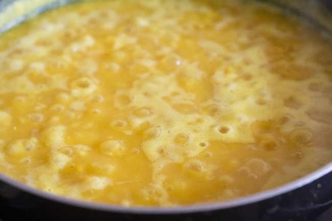 simmering ragda. 