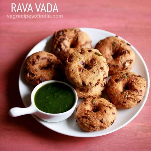 rava vada recipe, instant vada recipe