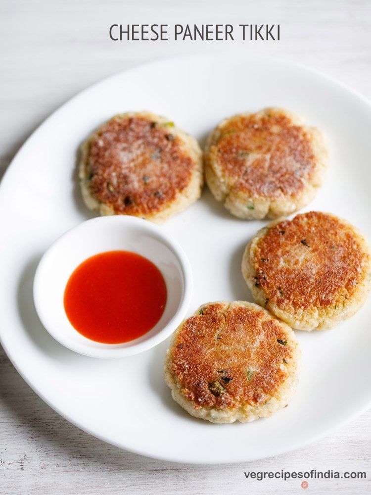 paneer cheese cutlet recipe cheese paneer tikki recipe without potato