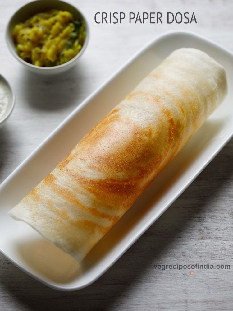 crisp paper dosa recipe