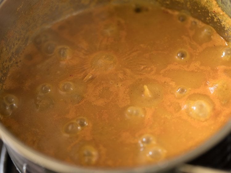 making kootu curry recipe