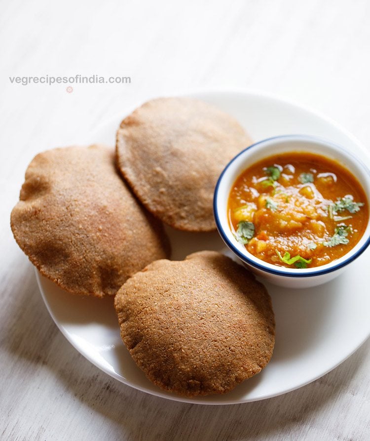 kuttu poori recipe