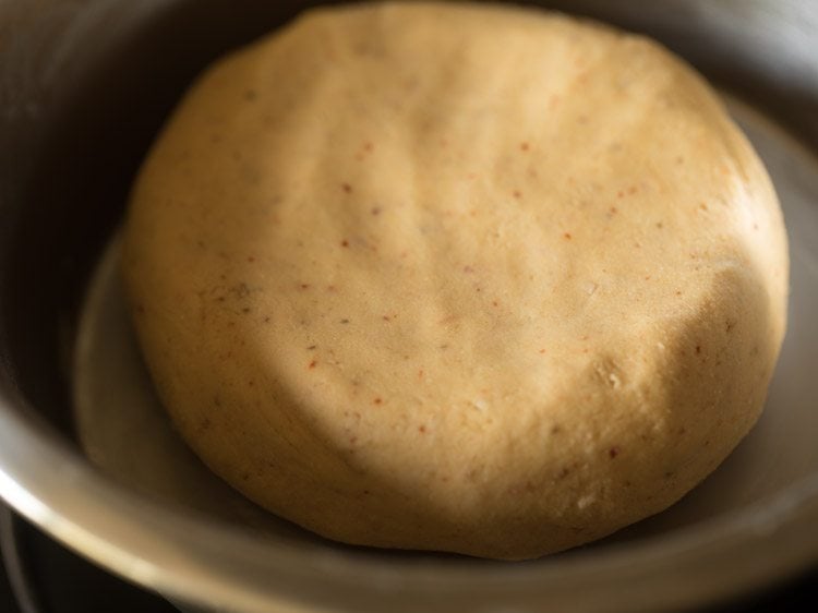 mixture kneaded to a smooth, non-sticky dough. 