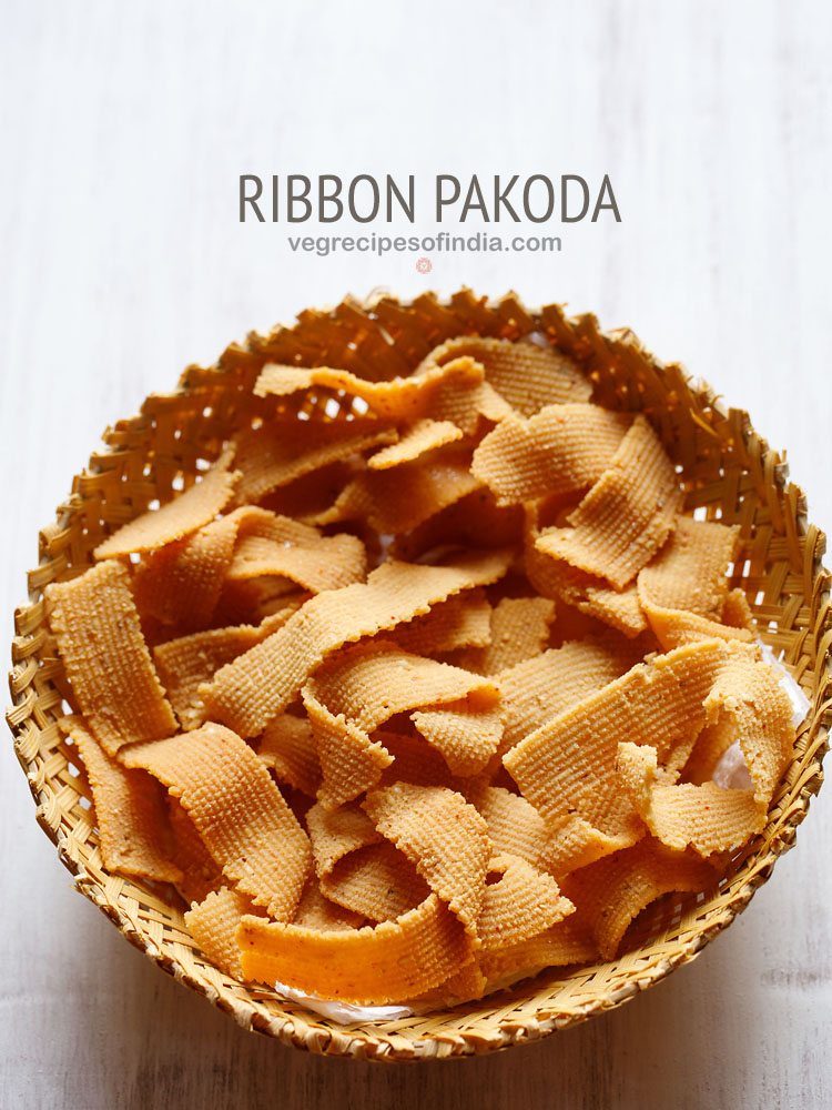 Ribbon pakoda recipe, how to make ribbon pakoda  ribbon 