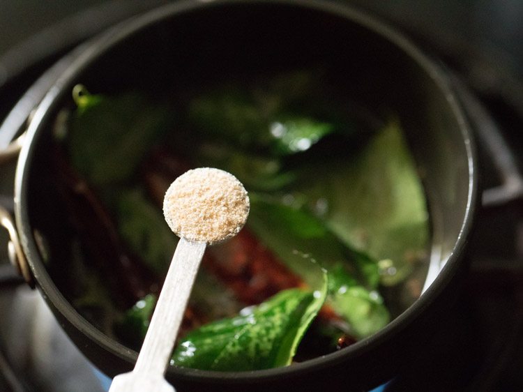 making varutharacha sambar recipe