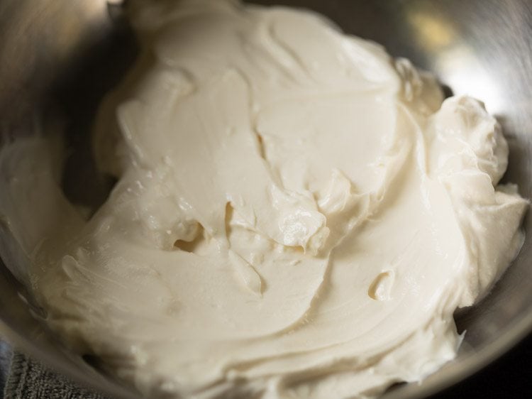 curd in a bowl