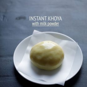instant khoya recipe