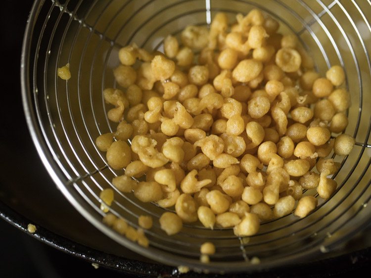 making kara boondi recipe