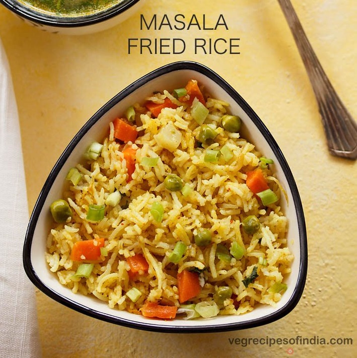 Indian Style Veg Masala Fried Rice Image