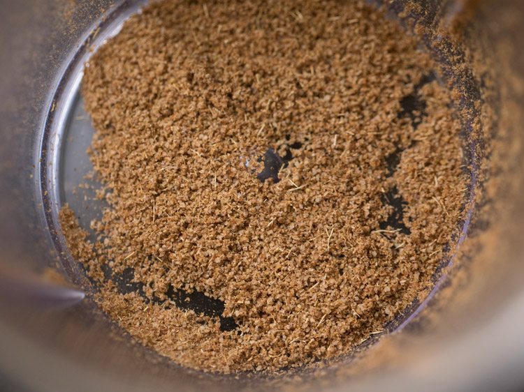 roasted carom seeds ground to a fine powder.