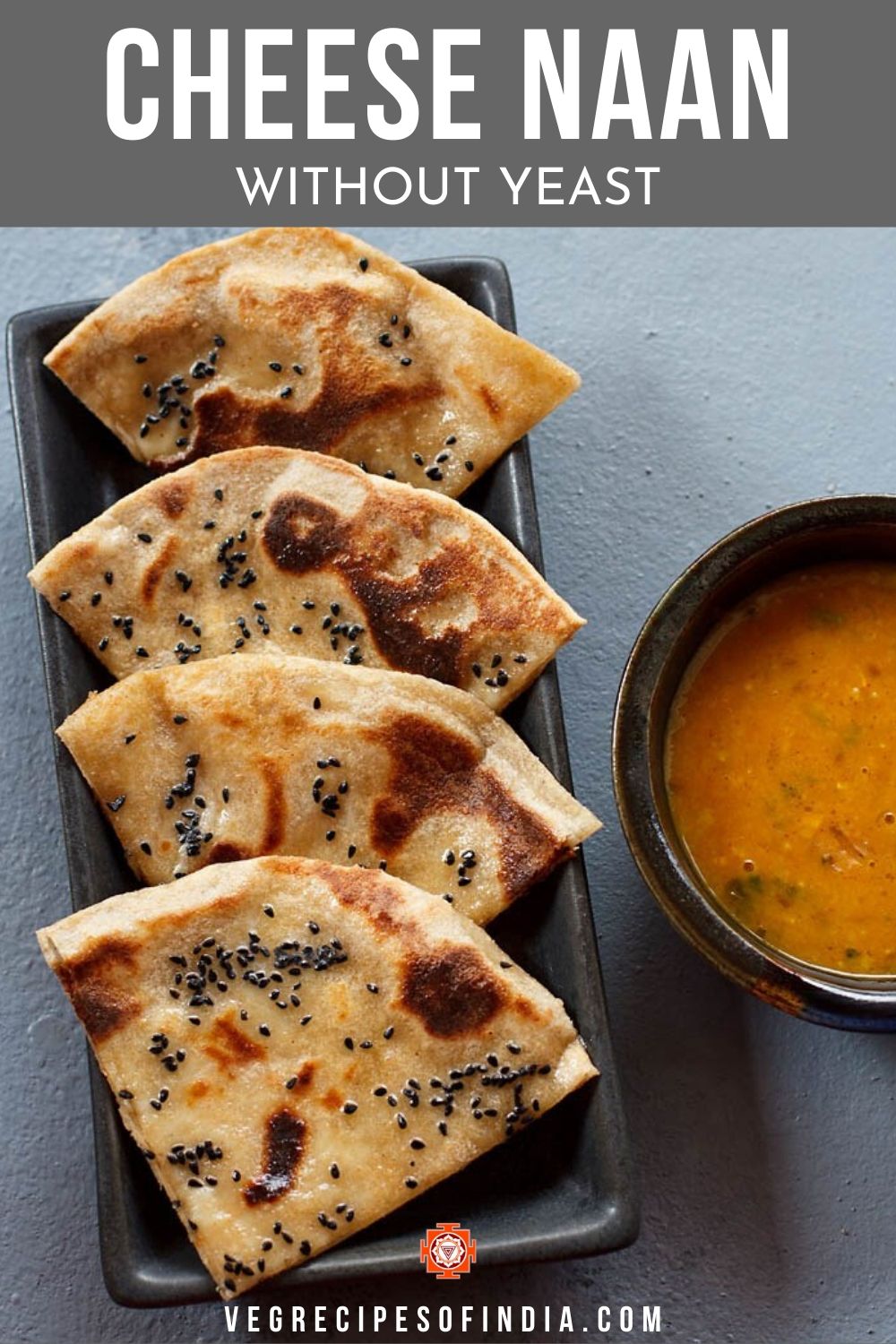 Cheese Naan (With Baking Powder), How to make Cheesy Naan