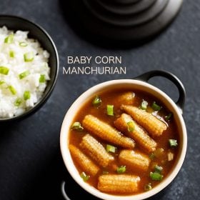 baby corn manchurian gravy recipe